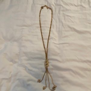 White House black market gold necklace